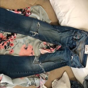 Size zero short hollister pants